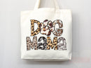 Dog Mom Tote Bag Gift For Dog Mom Animal Lover Tote Shopper Dog Lover Bag New Dog Mom Gift for Her Puppy Mom Tote Shopper Women's Tote Bag