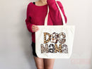 Dog Mom Tote Bag Gift For Dog Mom Animal Lover Tote Shopper Dog Lover Bag New Dog Mom Gift for Her Puppy Mom Tote Shopper Women's Tote Bag