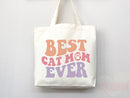 Cat Mom Tote Bag Gift For Cat Mom Animal Lover Tote Shopper Cat Lover Bag New Cat Mom Gift for Her Kitten Mom Tote Shopper Women's Tote Bag