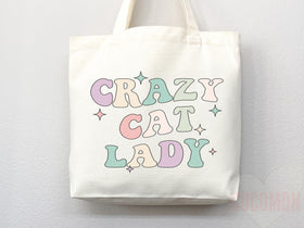Cat Mom Tote Bag — Gift for Cat Lover (006)