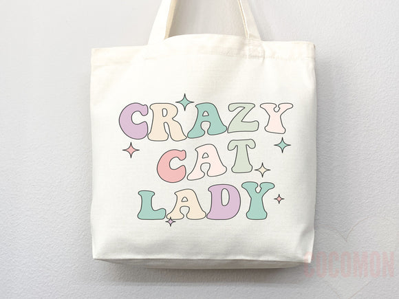Cat Mom Tote Bag Gift For Cat Mom Animal Lover Tote Shopper Cat Lover Bag New Cat Mom Gift for Her Kitten Mom Tote Shopper Women's Tote Bag