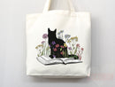Cat Mom Tote Bag Book Lover Gift For Cat Mom Animal Lover Tote Shopper Cat Lover Bag New Cat Mom Gift for Her Kitten Mom Tote Women's Tote