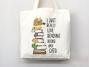Cat Mom Tote Bag Book Lover Gift For Cat Mom Animal Lover Tote Shopper Cat Lover Bag New Cat Mom Gift for Her Kitten Mom Tote Women's Tote