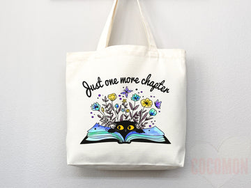 Cat Mom Tote Bag Book Lover Gift For Cat Mom Animal Lover Tote Shopper Cat Lover Bag New Cat Mom Gift for Her Kitten Mom Tote Women's Tote