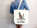 Cat Mom Tote Bag Book Lover Gift For Cat Mom Animal Lover Tote Shopper Cat Lover Bag New Cat Mom Gift for Her Kitten Mom Tote Women's Tote