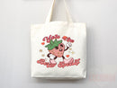 Strawberry Tote Bag Strawberry Lover Gift Spring Tote Shopper Summer Bag Eco Friendly Bag Reusable Grocery Tote Cute Tote Farmers Market Bag