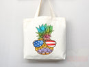 Beach Bag Pineapple Tote Bag Beach Tote Bag Pineapple Lover Gift Spring Tote Shopper Summer Tote Bag Eco Friendly Bag Reusable Grocery Bag