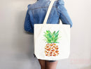 Pineapple Tote Bag Pineapple Lover Gift Spring Tote Shopper Summer Bag Eco Friendly Bag Reusable Grocery Tote Cute Tote Farmers Market Bag