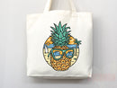 Beach Bag Pineapple Tote Bag Beach Tote Bag Pineapple Lover Gift Spring Tote Shopper Summer Tote Bag Eco Friendly Bag Reusable Grocery Bag
