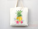 Pineapple Tote Bag Pineapple Lover Gift Spring Tote Shopper Summer Bag Eco Friendly Bag Reusable Grocery Tote Cute Tote Farmers Market Bag
