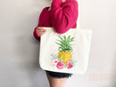 Pineapple Tote Bag Pineapple Lover Gift Spring Tote Shopper Summer Bag Eco Friendly Bag Reusable Grocery Tote Cute Tote Farmers Market Bag
