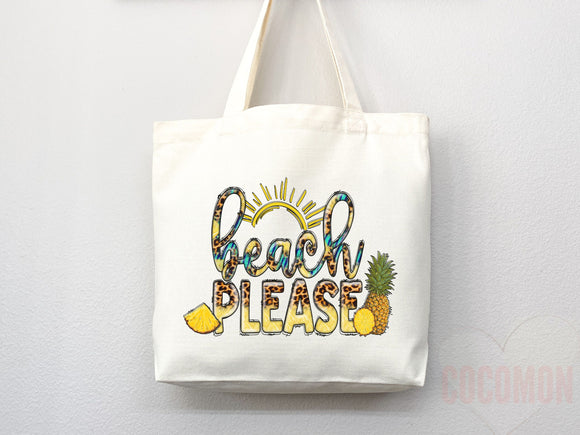 Beach Bag Pineapple Tote Bag Beach Tote Bag Pineapple Lover Gift Spring Tote Shopper Summer Tote Bag Eco Friendly Bag Reusable Grocery Bag