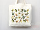 Cute Avocado Tote Bag Avocado Lover Gift Spring Tote Shopper Summer Bag Eco Friendly Bag Reusable Grocery Tote Cute Tote Farmers Market Bag