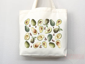 Avocado Tote Bag — Avocado Lover Gift (004)