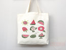 Watermelon Tote Bag Watermelon Lover Gift Spring Tote Shopper Summer Bag Eco Friendly Bag Reusable Grocery Tote Cute Tote Farmers Market Bag
