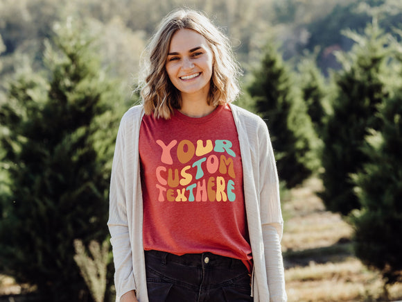 Personalized T-shirt Custom T-Shirts Custom Shirt Personalized Shirt Custom Shirt Printing Custom Shirt for Women Custom Shirt for Men