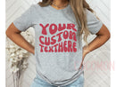 Custom T-Shirt Personalized Gift TShirt Custom Gift for Her Women's Tee Shirt for Women Custom Shirt Personal Custom Tee Shirt Gift For Mom