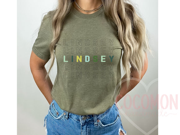 Custom Name T-Shirt Personalized Gift TShirt Custom Gift for Her Women's Tee Shirt for Women Custom Shirt Personal Custom Tee Shirt For Mom