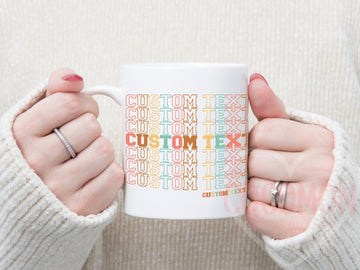 Custom Mug Cup Gift for Her Personalized Mug Coffee Lover Gift For Mom Custom Gift Mugs Personal Customable Mug Birthday Gift Mug Coffee Cup