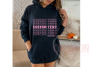 Custom Hoodie Sweatshirt For Her Gift Personalized Hoody Sweatshirt Gift Custom Hoodie For Mom Gift Hoodie Sweater Custom Gift Custom Hoody