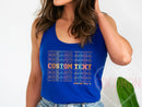 Custom Tank Top for Women Personalized Gift for Her Custom Tanktop Shirt Customed Tank Shirt for Womens Tanktop Personalized Gift for Mom
