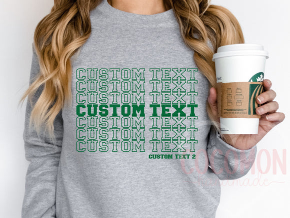 Custom Sweatshirt Gift For Her Custom Sweater Sweatshirt Personalized Gift Sweater Sweat Shirt Crewneck Sweater Customed Sweat Gift for Mom