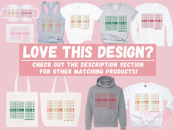 Custom Sweatshirt Gift For Her Custom Sweater Sweatshirt Personalized Gift Sweater Sweat Shirt Crewneck Sweater Customed Sweat Gift for Mom