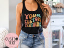 Custom Tank Top for Women Personalized Gift for Her Custom Tanktop Shirt Customed Tank Shirt for Womens Tanktop Personalized Gift for Mom