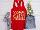 Custom Tank Top for Women Personalized Gift for Her Custom Tanktop Shirt Customed Tank Shirt for Womens Tanktop Personalized Gift for Mom