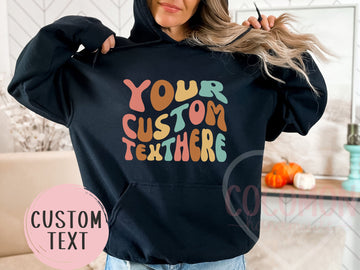 Custom Hoodie Sweatshirt For Her Gift Personalized Hoody Sweatshirt Gift Custom Hoodie For Mom Gift Hoodie Sweater Custom Gift Custom Hoody
