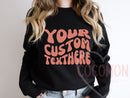 Custom Sweatshirt Gift For Her Custom Sweater Sweatshirt Personalized Gift Sweater Sweat Shirt Crewneck Sweater Customed Sweat Gift for Mom