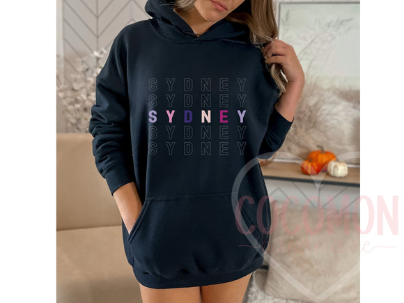 Custom Name Hoodie Sweatshirt For Her Gift Personalized Hoody Sweatshirt Gift Custom Hoodie For Mom Gift Hoodie Sweater Custom Gift Hoody