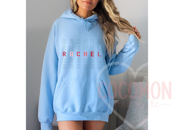 Custom Name Hoodie Sweatshirt For Her Gift Personalized Hoody Sweatshirt Gift Custom Hoodie For Mom Gift Hoodie Sweater Custom Gift Hoody