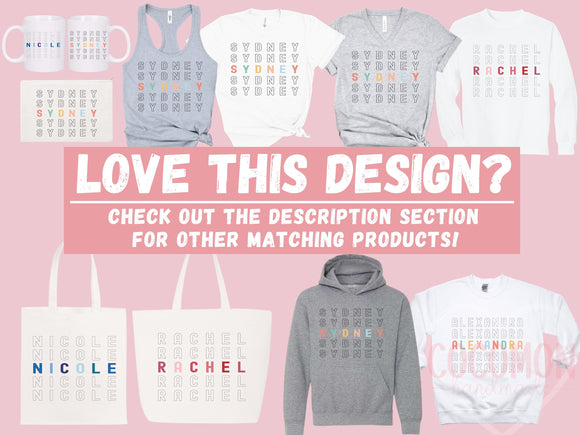 Custom Name Hoodie Sweatshirt For Her Gift Personalized Hoody Sweatshirt Gift Custom Hoodie For Mom Gift Hoodie Sweater Custom Gift Hoody