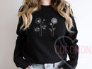 Birth Flower Custom Sweatshirt Gift For Her Custom Sweater Sweatshirt Personalized Gift Sweater Sweat Shirt Crewneck Sweater Customed Sweat