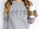 Birth Flower Custom Sweatshirt Gift For Her Custom Sweater Sweatshirt Personalized Gift Sweater Sweat Shirt Crewneck Sweater Customed Sweat