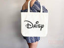 Personalized Name Bag Custom Name Tote Bag Custom Gift Bridesmaids Bag Gift Tote Shopper Women Bag Customized Name Personalized Gift For Her