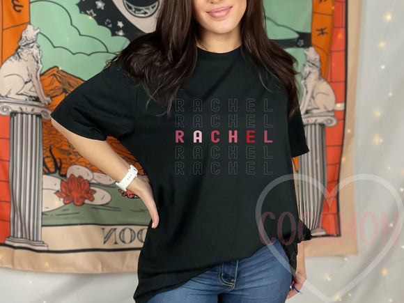 Custom Name T-Shirt Personalized Gift TShirt Custom Gift for Her Women's Tee Shirt for Women Custom Shirt Personal Custom Tee Shirt For Mom
