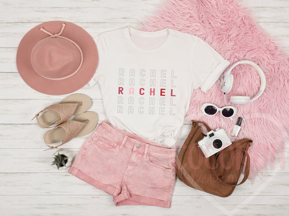 Custom Name T-Shirt Personalized Gift TShirt Custom Gift for Her Women's Tee Shirt for Women Custom Shirt Personal Custom Tee Shirt For Mom