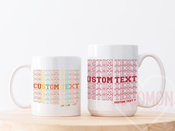 Custom Mug Cup Gift for Her Personalized Mug Coffee Lover Gift For Mom Custom Gift Mugs Personal Customable Mug Birthday Gift Mug Coffee Cup