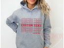 Custom Hoodie Sweatshirt For Her Gift Personalized Hoody Sweatshirt Gift Custom Hoodie For Mom Gift Hoodie Sweater Custom Gift Custom Hoody