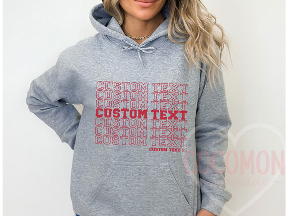 Custom Hoodie Sweatshirt For Her Gift Personalized Hoody Sweatshirt Gift Custom Hoodie For Mom Gift Hoodie Sweater Custom Gift Custom Hoody