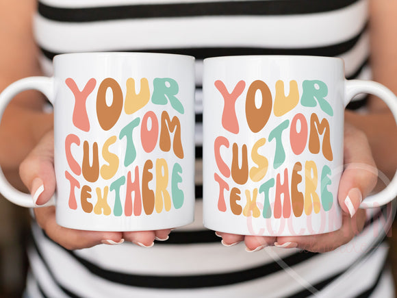Custom Mug Cup Gift for Her Personalized Mug Coffee Lover Gift For Mom Custom Gift Mugs Personal Customable Mug Birthday Gift Mug Coffee Cup