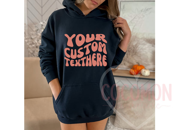 Custom Hoodie Sweatshirt For Her Gift Personalized Hoody Sweatshirt Gift Custom Hoodie For Mom Gift Hoodie Sweater Custom Gift Custom Hoody