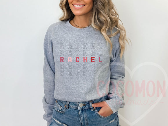 Custom Name Sweatshirt Gift For Her Custom Sweater Sweatshirt Personalized Gift Sweater Sweat Shirt Crewneck Customed Sweat Gift for Mom