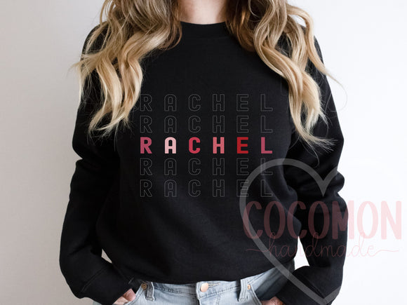 Custom Name Sweatshirt Gift For Her Custom Sweater Sweatshirt Personalized Gift Sweater Sweat Shirt Crewneck Customed Sweat Gift for Mom