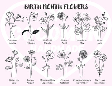 Birth Flower Custom Tank Top for Women Personalized Mom Gift for Her Custom Tanktop Shirt Customed Tank Shirt for Womens Tanktop Custom Tee