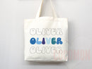 Personalized Name Bag Custom Name Tote Bag Custom Tote Shopper Women Bag Customized Name Gift For Her Personalized Gift For Her Reusable Bag