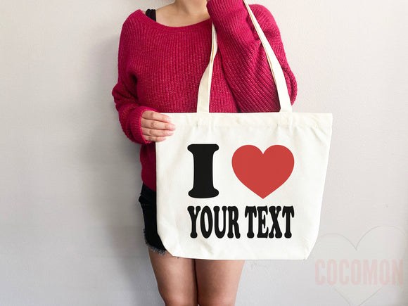 Personalized Bag Tote Thank You Bag Custom Tote Shopper Thank You Bag Custom Gift For Her Personalized Gift For Her Reusable Bag Grocery Bag