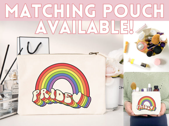 Pride Tote Bag LGBT Pride Tote LGBTQ Pride Bag Gift for Her Trans Pride Tote Shopper Women's Tote Lesbian Pride Gift Gay Pride Cute Tote Bag